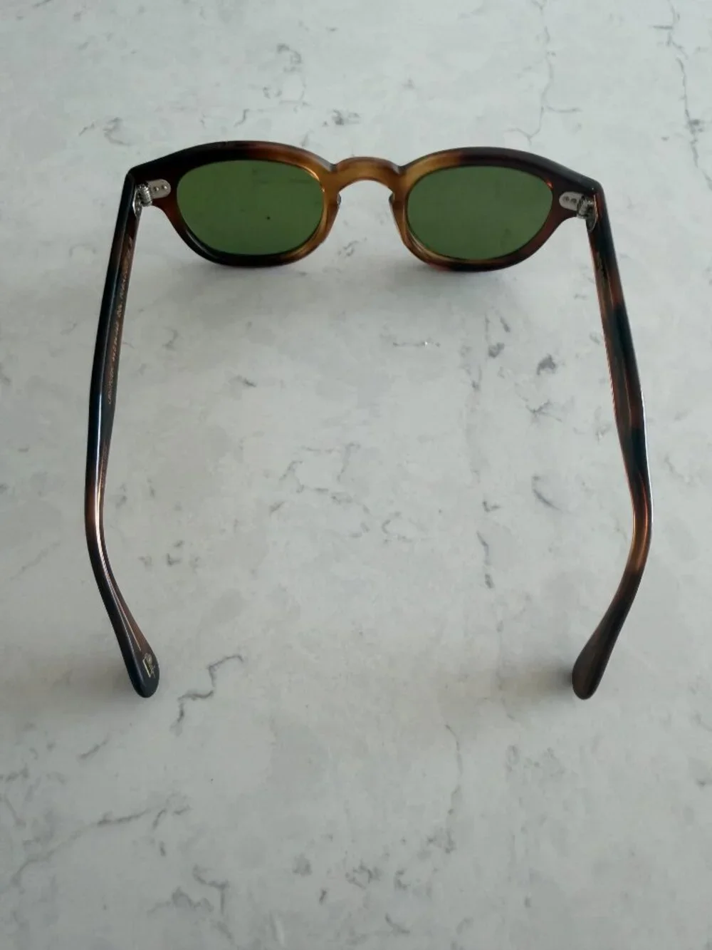 MOSCOT Lemtosh Sz 44mm Tobacco Authentic + Blue Green Amber Tinted Lens SetsNWOT